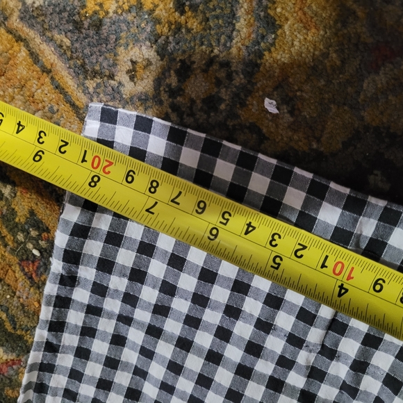 Mac & Jac plaid black & white pants - Picture 2 of 9